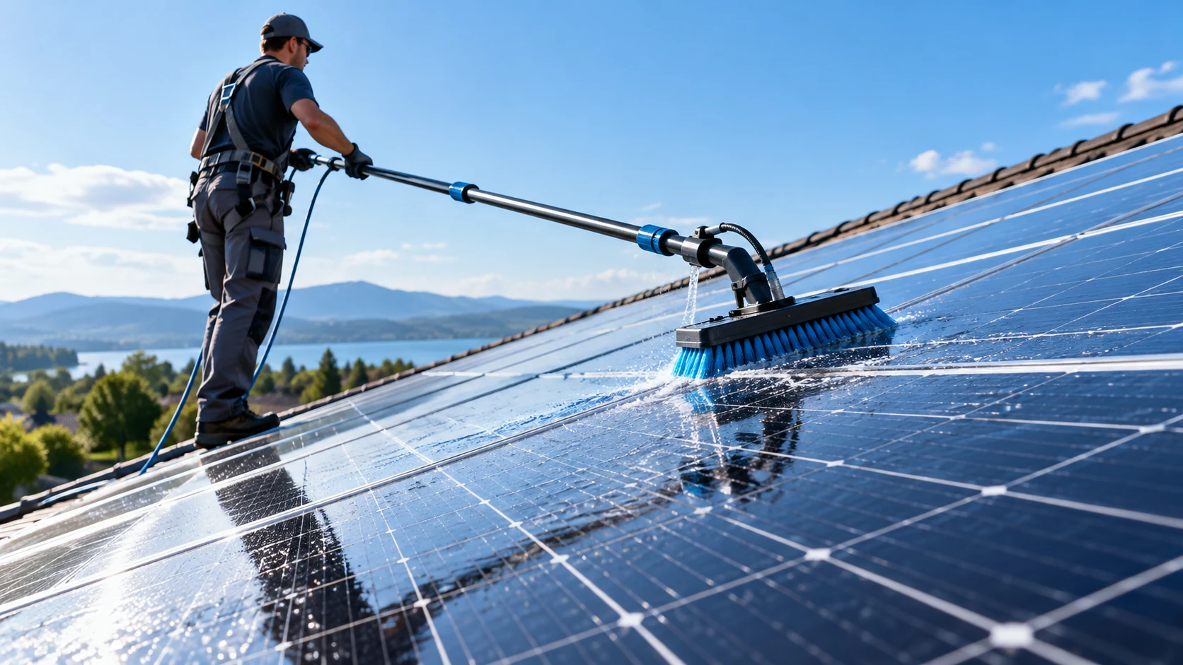 Solar- & PV-Reinigung
